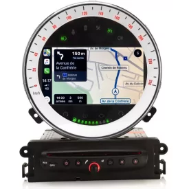 Ecran GPS Mini Cooper Tactile Poste Compatible Carplay Android usb Origine Cooper s r56 r60 r57 2006 2007 2008 2009 2010 2011