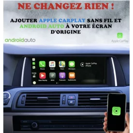 Android Auto Apple Carplay BMW G12 Serie 7 Boitier Adaptateur Sans Fil Wifi USB Module Pour Ecran Autoradio Voiture D'origine