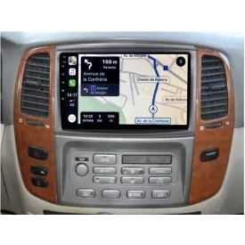 Autoradio Toyota Land Cruiser GPS 2 Din Bluetooth Android Compatible 2003 2004 2005 2006