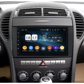 Autoradio SLK R171 200 230 350 Android Auto Apple Carplay GPS Bluetooth Poste Radio Ecran Tactile Compatible D'origine Mercedes