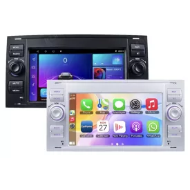 Autoradio Ford Transit Android GPS Bluetooth Apple Carplay Mirrorlink Camping Car